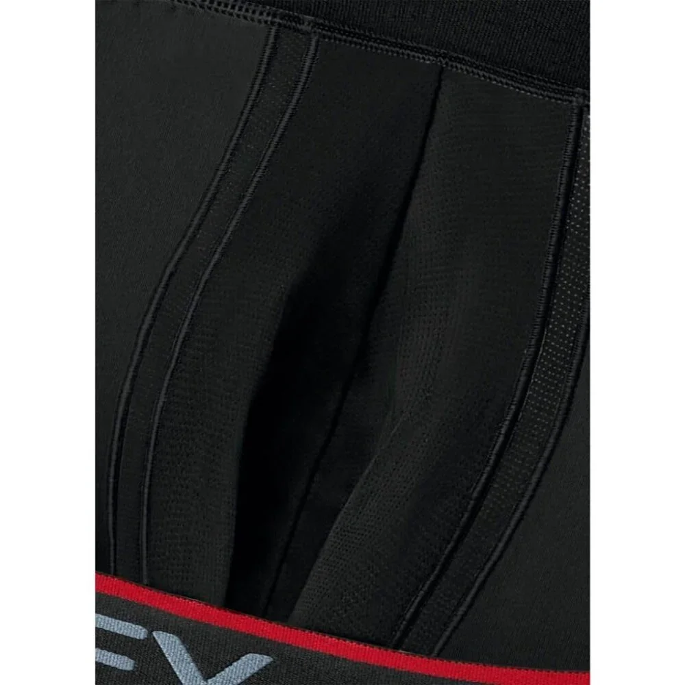 Mens Jockey Chafe-Proof Pouch Microfiber Long Leg Boxer Briefs Large Black NEW